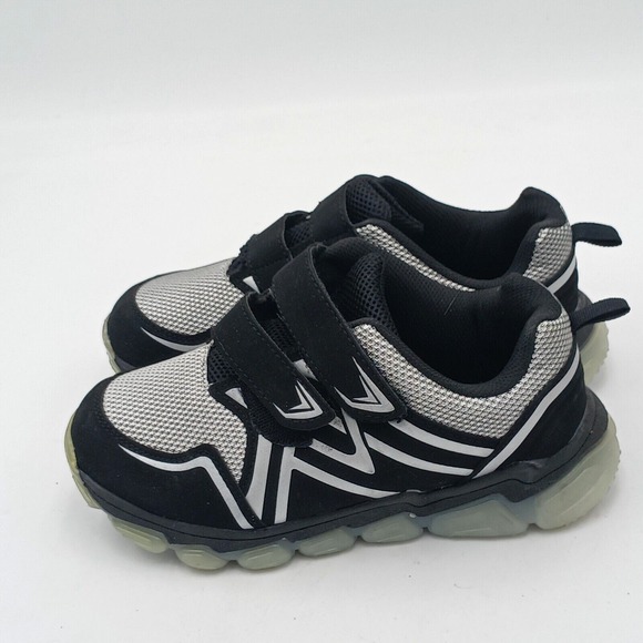 Athletic Works Other - Athletic Works Boy's Silver & Black Athletic Shoes Sneaker  Size 6
